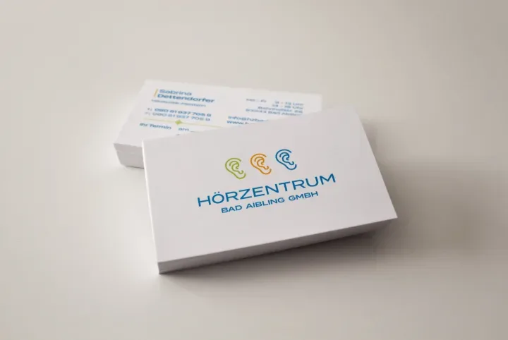 Hörzentrum Bad Aibling — Design & Kreation
